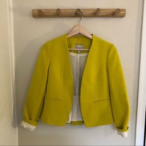 LOFT Yellow Blazer
